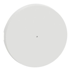 Odace Enjoliveur Int. à voyant simple Blanc Craie - S929260