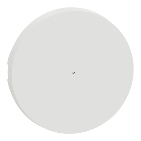 Odace Enjoliveur Int. à voyant simple Blanc Craie