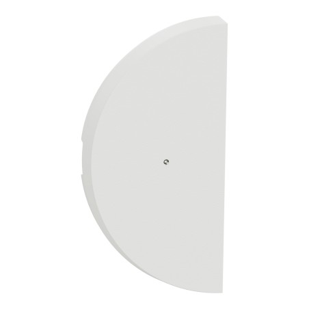 Odace Demi-enjoliveur Int. à voyant Blanc Craie