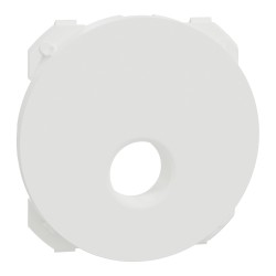 Odace Enjoliveur prise TV simple Blanc Craie - S929440