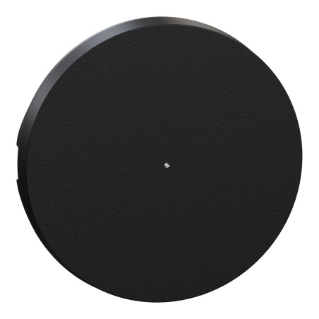 Odace Enjoliveur Int. à voyant simple Noir Onyx