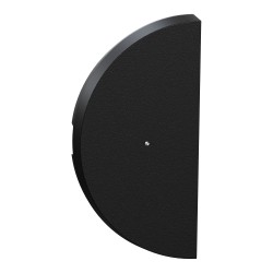 Odace Demi-enjoliveur Int. à voyant Noir Onyx - S949270