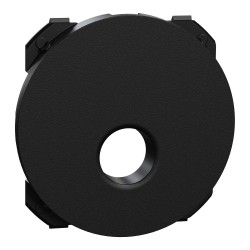 Odace Enjoliveur prise TV simple Noir Onyx - S949440