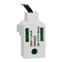 Odace Voyant LED verte 1,5mA 250V à câbler - S989292