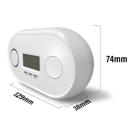 Détecteur monoxyde de carbone - OLTRIX SA-DCO2A1