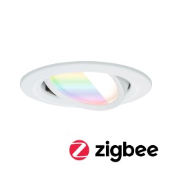 Spot Connecté ZigBee Nova 6,5W RGBW blanc - PAULMANN 92438