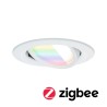 Spot Connecté ZigBee Nova 6,5W RGBW blanc