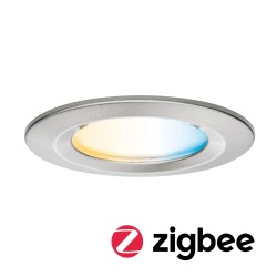 Spot Connecté ZigBee Nova 6W CCT acier - PAULMANN 92448