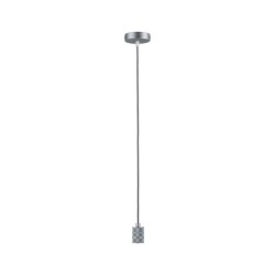 Suspension Tilla E27 1x60W max. Alu-gris - PAULMANN 78434