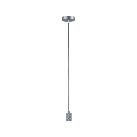 Suspension Tilla Alu-gris pour une ampoule E27 60W max.