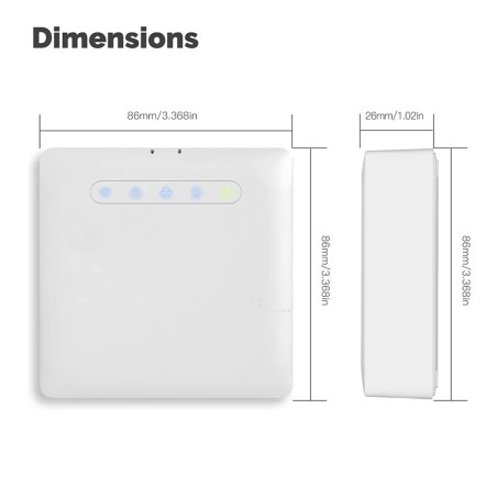 Thermostat Chauffage Fil Pilote Wifi