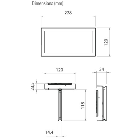 Bloc de secours BAEH habitation 8lm/5h IP43 - LUM16151