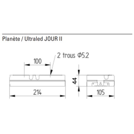 Bloc secours Bi-fonctions LUM16101