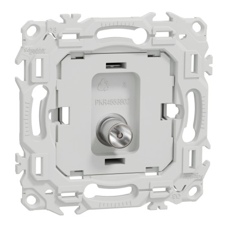 Odace Prise TV simple mâle sans enjoliveur