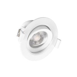 Spot LED Orientable 5W 4000°K 380lm blanc - MIIDEX 763613