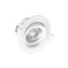 Spot LED Orientable 5W 4000°K 380lm blanc - MIIDEX 763613