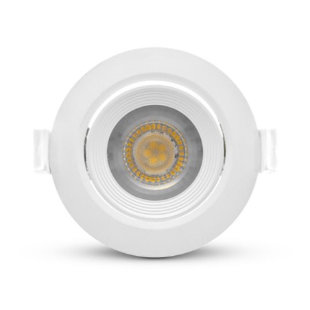Spot LED Orientable 5W 4000°K 380lm blanc - MIIDEX 763613