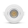 Spot LED Orientable 5W 4000°K 380lm blanc - MIIDEX 763613