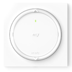 Commande Amy 1 Modes IO 1 canal avec cadre SOMFY