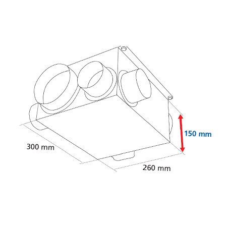 VMC Simple Flux Auto à détection humidité Silencio - EOLIANCE 913208