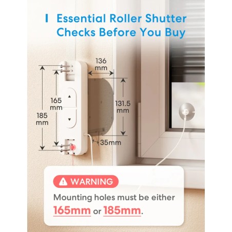 Enrouleur de sangle volet-roulant Wifi Matter