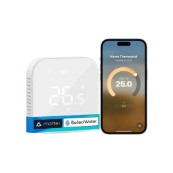 Thermostat connecté chaudière/plancher Matter WIFI MTS215BMA