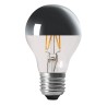 Ampoule déco LED Calotte Argentée E27 4W 2500K