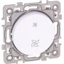 EUROHM 60218 (fc) Interrupteur VMC, 2 position, Blanc, Square