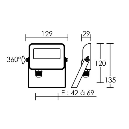 Projecteur Extérieur