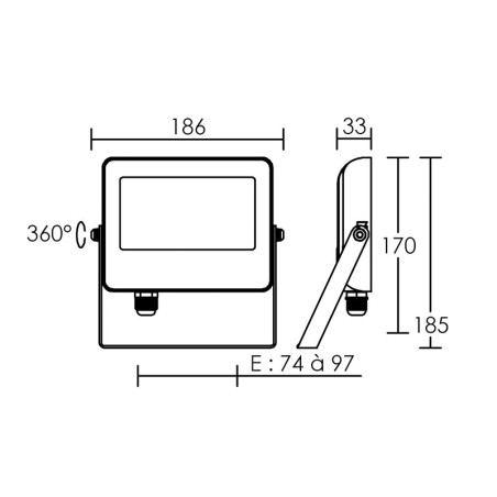 Projecteur Extérieur