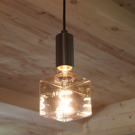 Ampoule déco LED Cube E27 3,5W