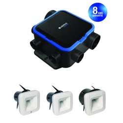 VMC Hygroréglable Easyhome + 3 bouches ALDES 11033549