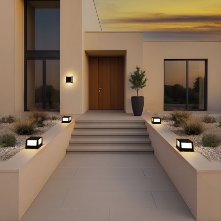 Applique extérieur 10W CCT noir