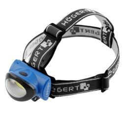 Lampe frontale à pile AAA 3W 160lm HOGERT HT1E420