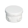 Boite de dérivation étanche diamètre : 80mm 4 entrées Gris