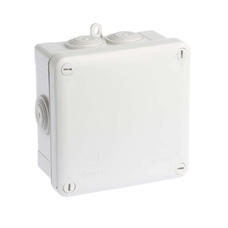 Boite de dérivation étanche 105x105x55mm