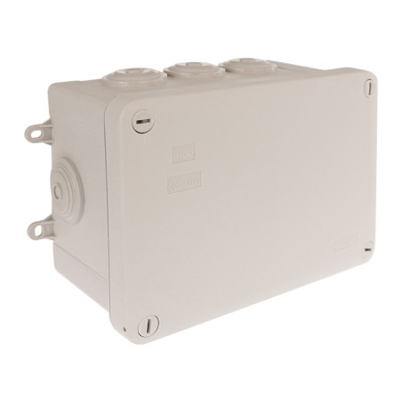 Boite de dérivation étanche 155x110x80mm 8 entrées