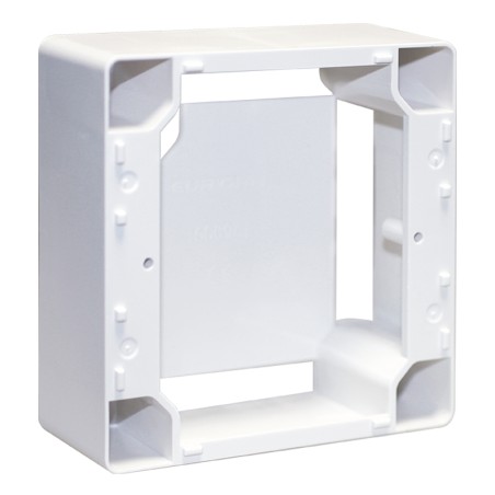 Cadre saillie pour sortie de câble 32A 100x100mm