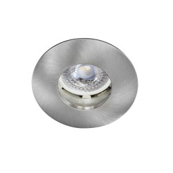 Spot encastré salle d'eau GU10 IP65 HYDRO nickel ARIC 4077