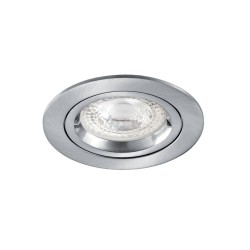 Spot encastré fixe GU10 rond SPEED 50 nickel ARIC 4894