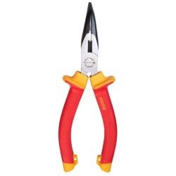 Pince à Bec courbé 160mm isolée 1000V - HOGERT HT1P919