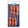 Tournevise isolés 1000V coffret de 6 pièces HOGERT HT1S996