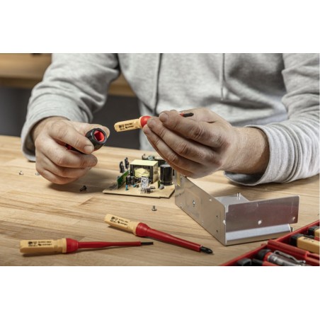 Coffret de tournevis électricien