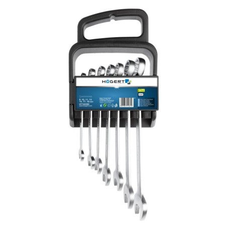 Kit de 7 clefs, mixtes en acier, 8-9mm - HOGERT HT1W490
