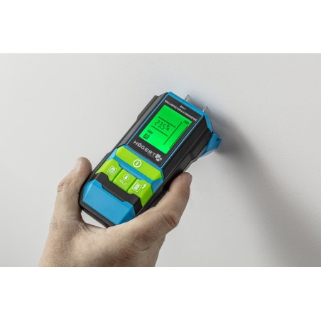 Détecteur de métaux avec hygromètre HOGERT HT4M341