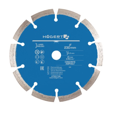Disque diamant pour béton armé