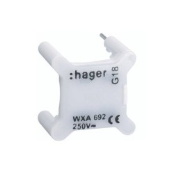 Voyant pour appareillage Gallery et Essensya Blanc 230V HAGER WXA692