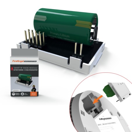 Module d'interconnexion sans fil Wi-Safe 2 autonomie 10 ans