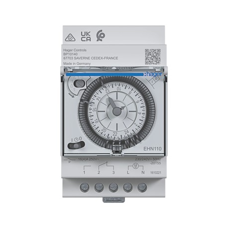 Interrupteur horaire électromécanique