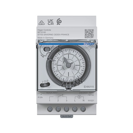 Interrupteur horaire électromécanique